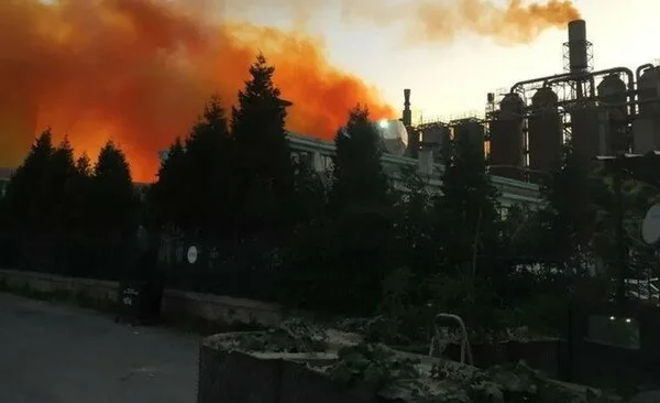 В Турции прогремел мощный взрыв на заводе химикатов