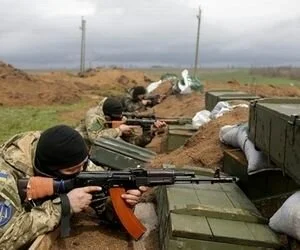 Штаб АТО: В результате обстрелов из орудий БМП и АГС было ранено трое военнослужащих