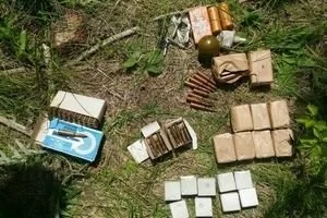 В СБУ сообщили о найденном тайнике с российским оружием