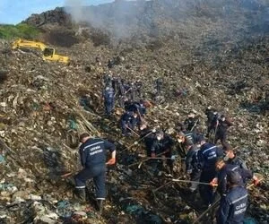 Стали известны подробности пожара на свалке в Полтавской области