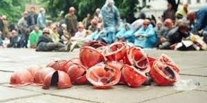 Подземная забастовка шахтеров растет: к протестующим присоединилась еще одна шахта