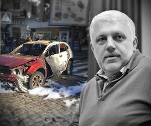 На месте убийства журналиста Шеремета в Киеве проходит акция "Год без Павла"