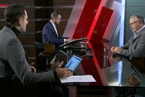 Анатолий Гриценко в "Большом вечере" с Головановым и Мартиросяном (30.10)