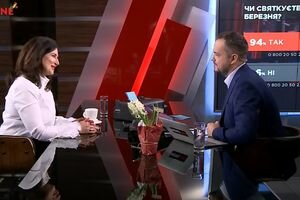 Инна Богословская в "Большом вечере" с Головановым (08.03)