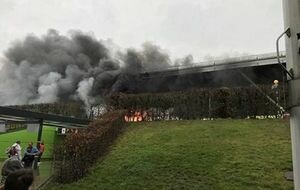 В Лондоне аэропорт Станстед эвакуировали из-за пожара