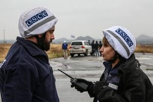 Неподалеку Донецка боевики запретили ОБСЕ запускать беспилотник и угрожали автоматами 
