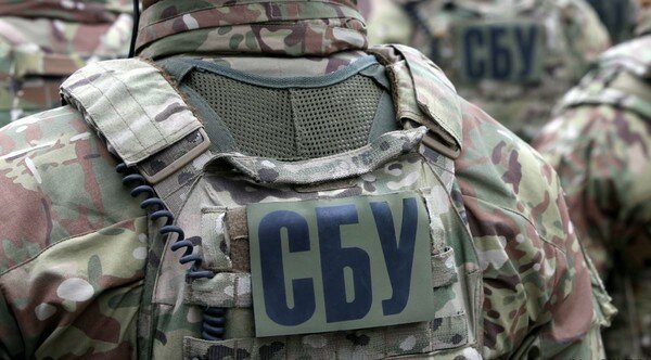 Силовики пытаются выбить дверь в квартире Елены Бережной, чтобы провести обыск. Видео