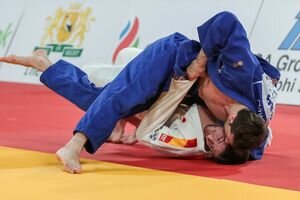 Как украинский дзюдоист выиграл Гран-при, уложив соперника на лопатки в Гааге. Видео