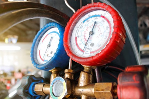 Двухвентильный манометрический коллектор